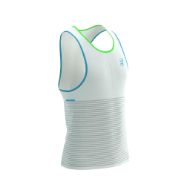 Compressport Pro Racing Singlet Star White