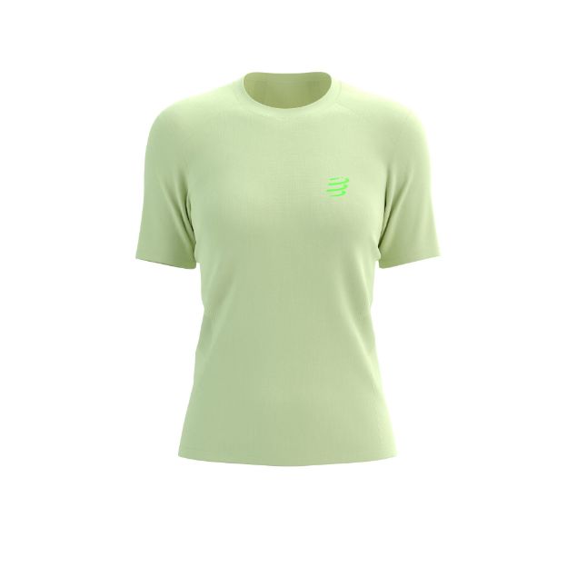 Compressport Performance SS Tshirt Womens Lime