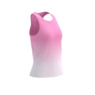 Compressport Performance Singlet Womens Begonia/White