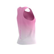 Compressport Performance Singlet Womens Begonia/White