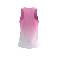 Compressport Performance Singlet Womens Begonia/White
