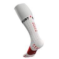 Compressport Full Socks Run White