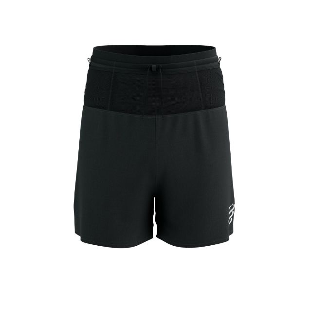 Compressport Trail Racing 2-in-1 Shorts Black
