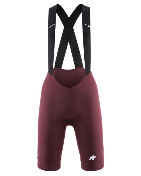 Assos UMA GT Bib Shorts S11 Womens Burgundy Red