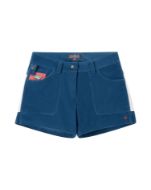 Amundsen 5Incher Cord Shorts Womens Indigo/Natural