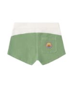 Amundsen 3Incher Cord Shorts Womens Natural/Willow Green