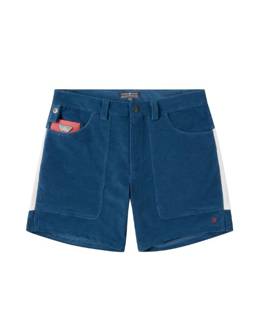 Amundsen 7Incher Cord Shorts Indigo/Natural