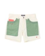 Amundsen 7Incher Field Shorts Offwhite/Willow Green