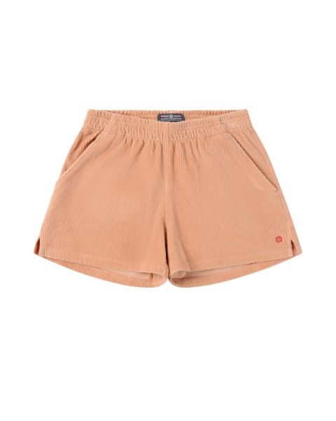 Amundsen 4Incher Comfy Cord Shorts Womens Apricot
