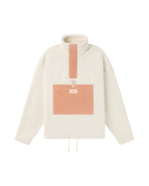 Amundsen V-Bond Cord Fleece Womens Natural/ Apricot