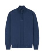 Amundsen Lascar Half Zip Denim Blue