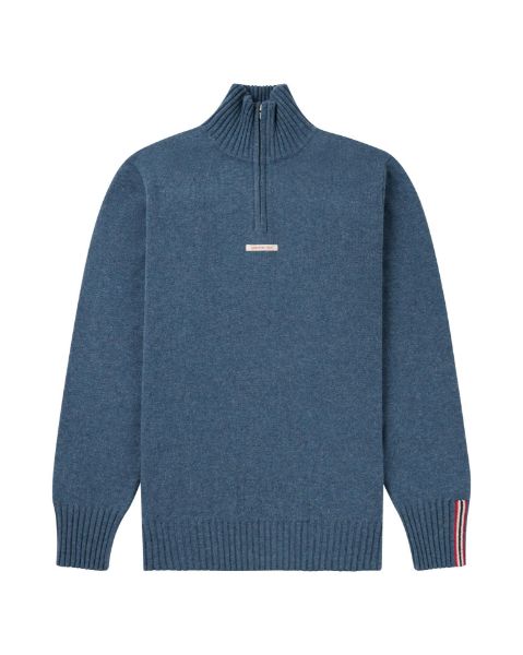 Amundsen Deck Half Zip Faded Navy