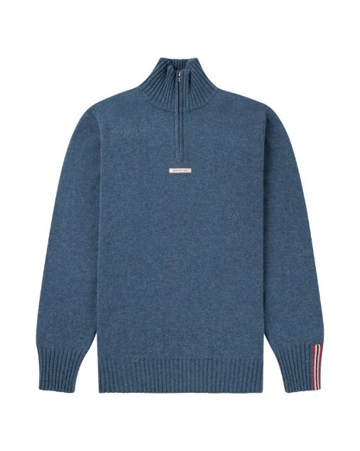 Amundsen Deck Half Zip Faded Navy