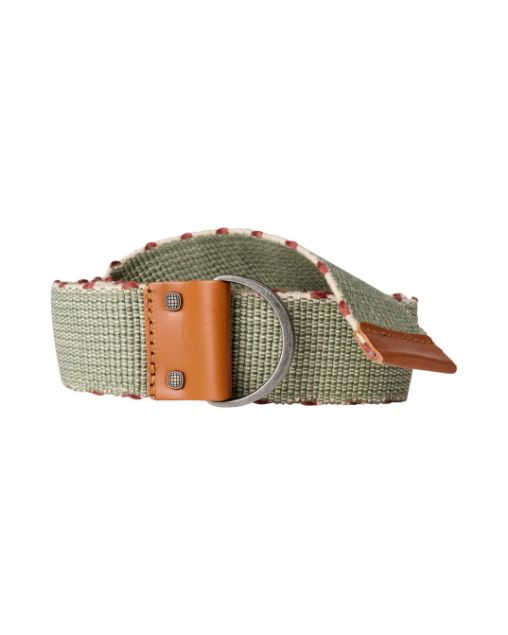 Amundsen Woven Belt Olive Ash