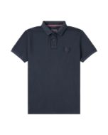 Amundsen Chukka Shirt Patch Faded Navy