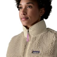 Patagonia Classic Retro-X Vest Womens Natural w/Light Violet