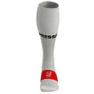 Compressport Full Socks Run White