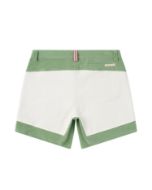 Amundsen 7Incher Cord Shorts Natural/Willow Green