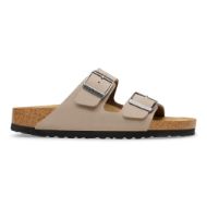 Birkenstock Arizona Birko-Flor Nubuck Narrow Gray Taupe