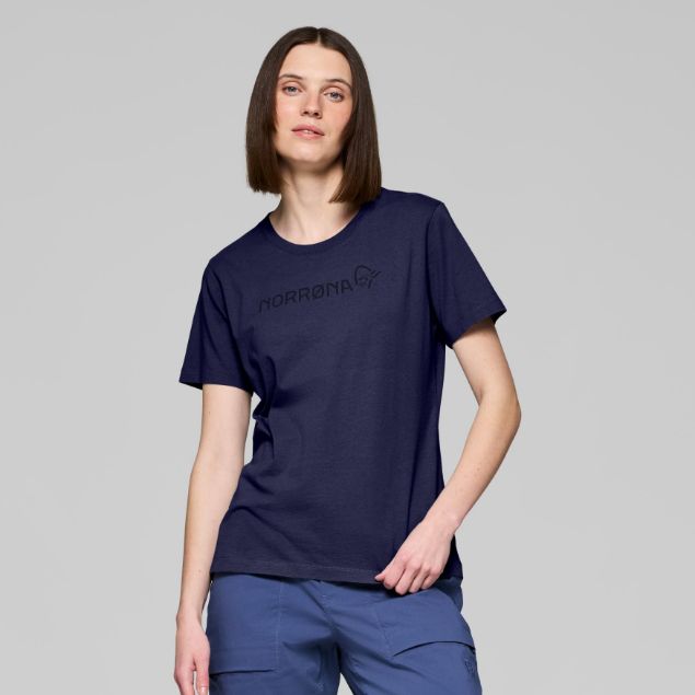 Norrøna /29 Cotton Norrøna Viking T-shirt Womens Indigo Night