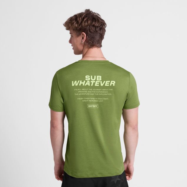 Saysky Statement Pace T-Shirt Green