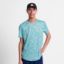 Saysky Flower Combat T-Shirt Light Blue/Flower