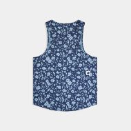 Saysky Flower Combat Singlet Blue Flower
