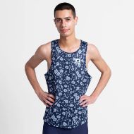 Saysky Flower Combat Singlet Blue Flower