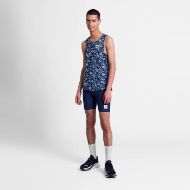 Saysky Flower Combat Singlet Blue Flower
