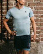 Ymr Nordic Runrise T-Shirt Grey/Blue