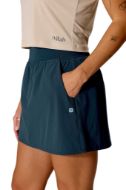 Rab Momentum Skort 4inch Womens Tempest Blue