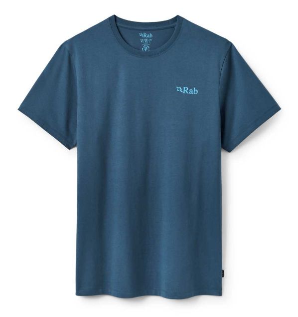 Rab Sance Strata Tee Tempest Blue