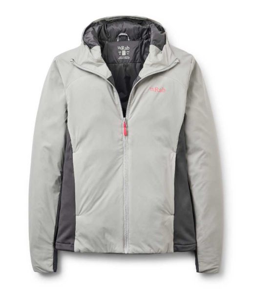 Rab Xenair Alpine Flex Jacket Womens Light Zinc
