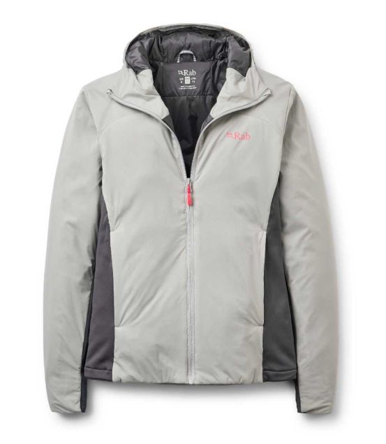 Rab Xenair Alpine Flex Jacket Womens Light Zinc