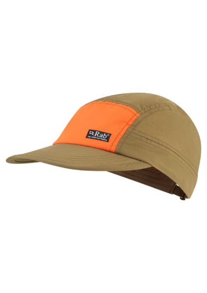 Rab Vista 5 Panel Cap Oak/Dark Melba