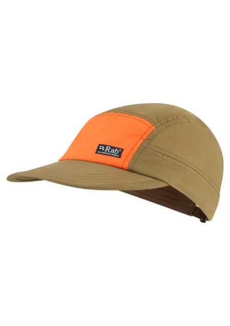 Rab Vista 5 Panel Cap Oak/Dark Melba