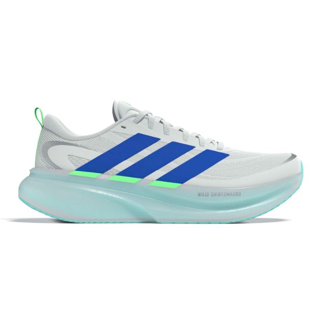 Adidas Supernova Glide Cloud White/Blue/Lime Burst