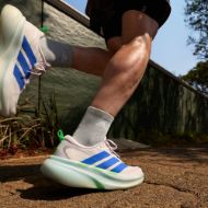 Adidas Supernova Glide Cloud White/Blue/Lime Burst