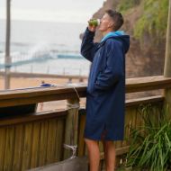 Vaikobi Beach Coat Navy