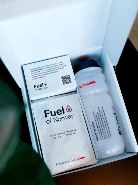 Fuel Of Norway Bicarbonat RaceFuel StarterPack Hvit